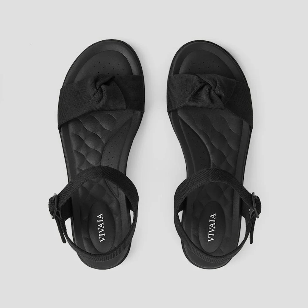 VIVAIA Paloma Black Sandals | EU 43 / US 11